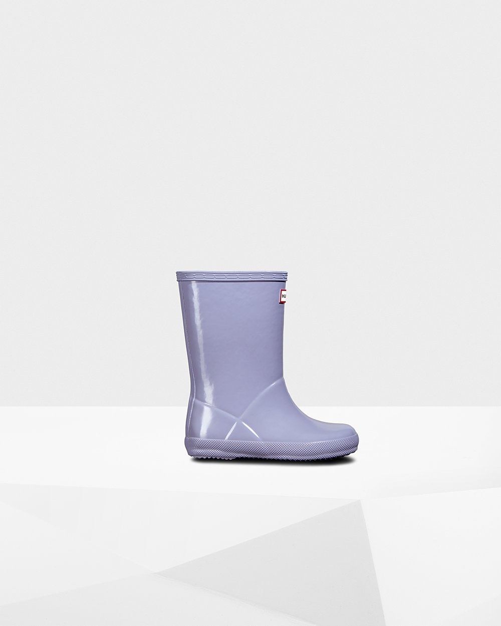 Galochas Hunter Criança Roxo - Original First Classic Gloss - 70VZGHSCE